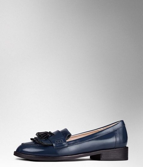 Boden, 1669[^]35037217 Fringed Loafer Navy/Black Leather Boden,