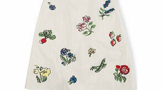 Boden Fun Skirt, Blue Anchor,Ivory Garden 34689216