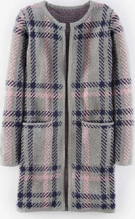 Boden, 1669[^]35053867 Heritage Check Coatigan Grey Oversized Check