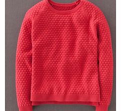 Honeycomb Stitch Jumper, Red,Bright Green 33672791