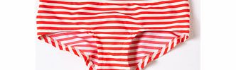 Boden Hoop Detail Short, Fruit Punch/Ivory,Multi