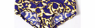 Boden Hoop Detail Short, Iris Damask Swirl 33944687