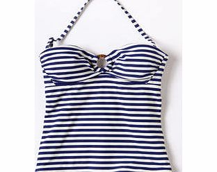 Boden Hoop Detail Tankini, Light Navy/Ivory,Iris