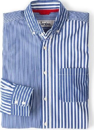 Boden, 1669[^]34493015 Hotchpotch Shirt Reef/Ecru Stripes Boden,