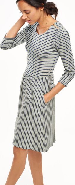 Boden, 1669[^]35060151 Janie Party Dress Grey Boden, Grey 35060151