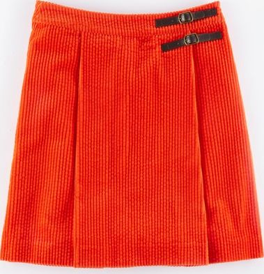 Boden, 1669[^]35103126 Jumbo Cord Kilt Orange Red Boden, Orange Red