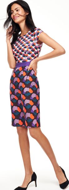 Boden, 1669[^]35038215 Kensington Party Dress Eggplant Boden, Eggplant