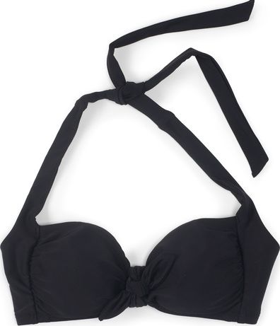 Boden Knot Front Bikini Top Black Boden, Black 34565770