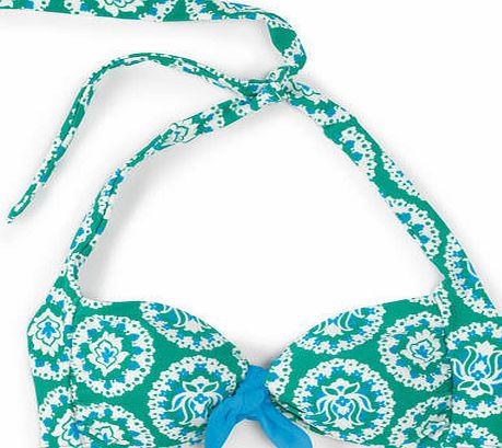 Boden Knot Front Bikini Top, Green 34565945