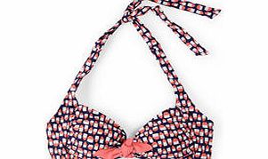 Boden Knot Front Top, Sailor Blue Geo,Lotus