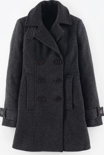 Boden, 1669[^]35077874 Ledbury Pea Coat Grey Boden, Grey 35077874