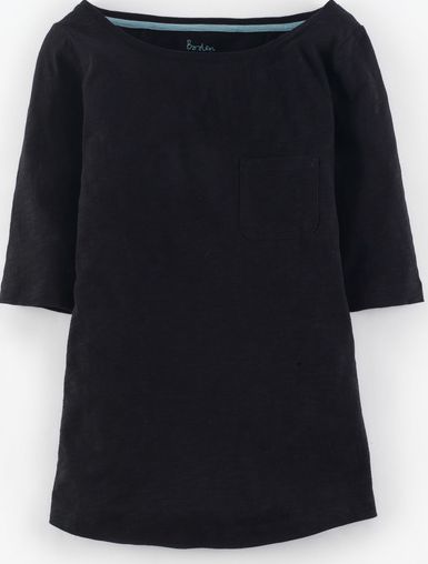 Boden, 1669[^]35001510 Lightweight Boatneck Black Boden, Black 35001510