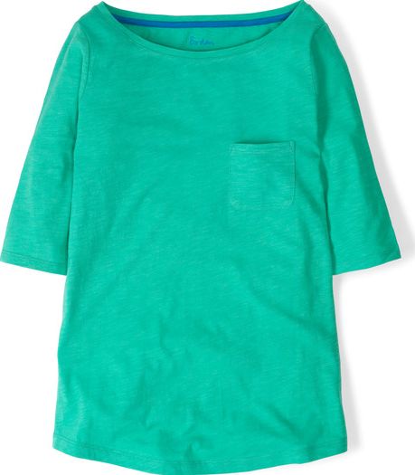 Boden, 1669[^]34755173 Lightweight Boatneck Green Boden, Green 34755173