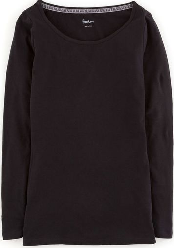 Boden, 1669[^]32878084 Lightweight Layering Tee Black Boden, Black