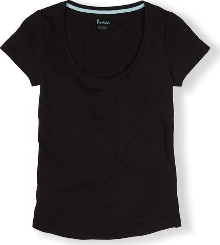 Boden, 1669[^]34681635 Lightweight Scoop Neck Black Boden, Black 34681635