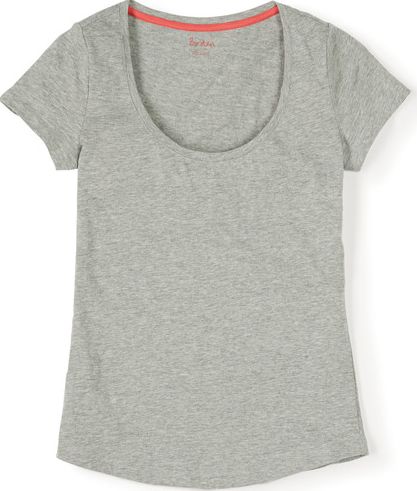 Boden, 1669[^]34681833 Lightweight Scoop Neck Grey Boden, Grey 34681833