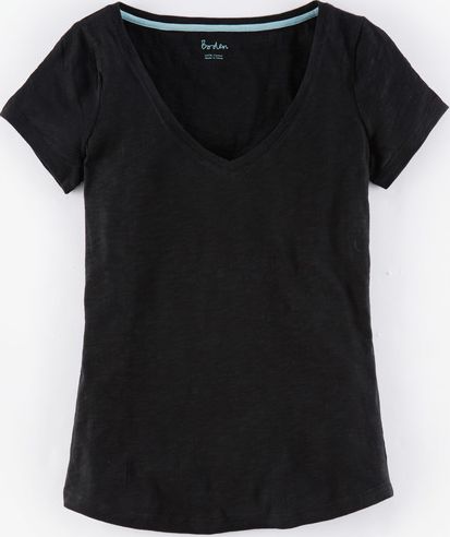 Boden, 1669[^]34677237 Lightweight V-neck Black Boden, Black 34677237