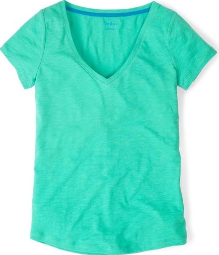 Boden, 1669[^]34755579 Lightweight V-neck Green Boden, Green 34755579