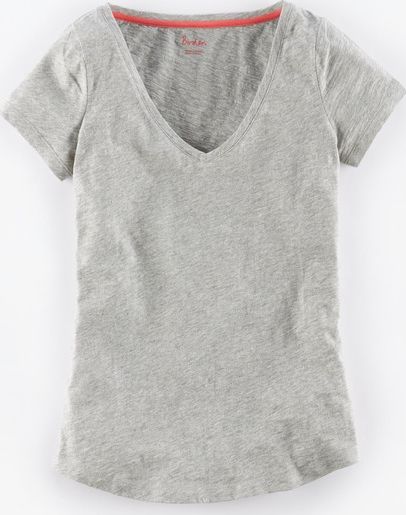 Boden, 1669[^]34677450 Lightweight V-neck Grey Boden, Grey 34677450