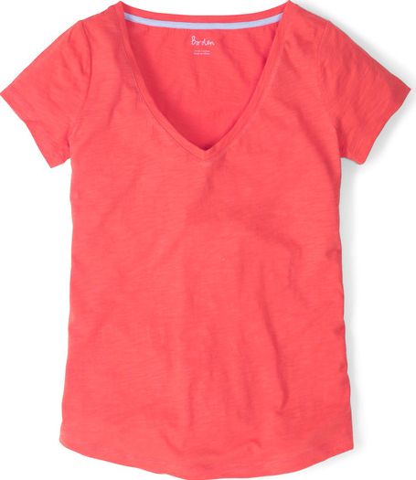 Boden, 1669[^]34755744 Lightweight V-neck Soft Red Boden, Soft Red