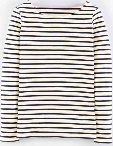 Boden, 1669[^]33984980 Long Sleeve Breton Ivory Boden, Ivory 33984980