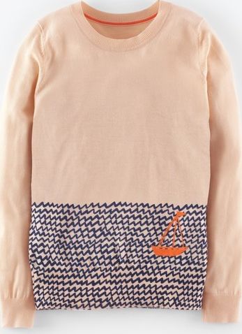 Boden, 1669[^]35061530 Low Tide Jumper Old Pink Sail Boat Boden, Old