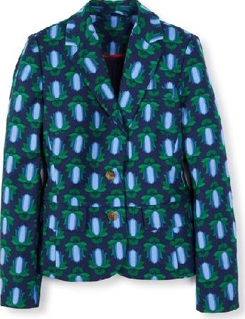 Boden, 1669[^]34742742 Marlborough Blazer Navy Multi Tulip Boden, Navy