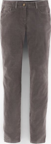 Boden Mid Rise Skinny Jeans Pewter Velveteen Boden,