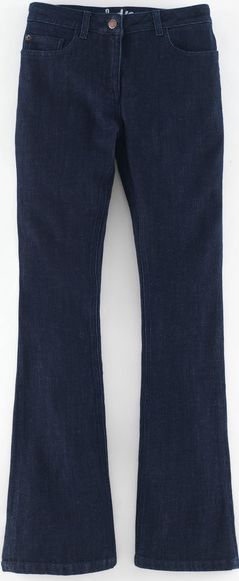 Boden, 1669[^]35100403 Mid Rise Slim Flare Blue Boden, Blue 35100403