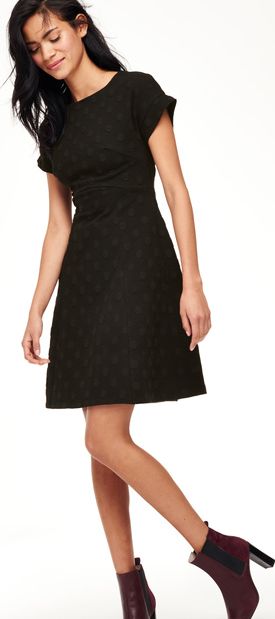 Boden, 1669[^]35071224 Mollie Jacquard Party Dress Black Boden, Black