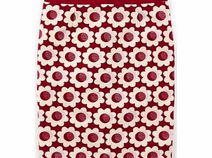 Boden Notre Dame Skirt, Beetroot Jacquard 34357020