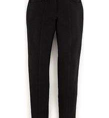 Boden Ponte Roma Trouser, Black,Grey 34375048