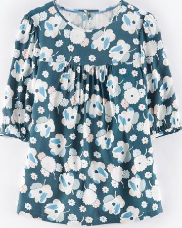 Boden, 1669[^]35041409 Posey Top Jade Fifties Floral Boden, Jade