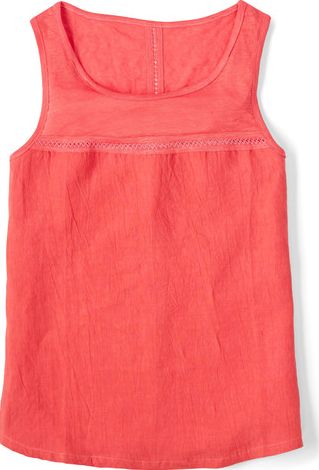 Boden, 1669[^]34659920 Pretty Linen Vest Soft Red Boden, Soft Red