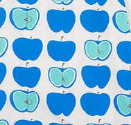 Boden Printed Cotton A-line Skirt, Cyan Apples 34686766