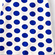 Boden Printed Cotton Skirt, Navy Spot 33987454