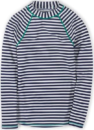 Boden Rash Vest Sailor Blue/Ivory Stripe Boden, Sailor