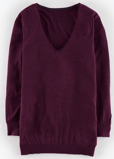 Boden, 1669[^]35064310 Relaxed Merino Silk Jumper Elderberry Boden,