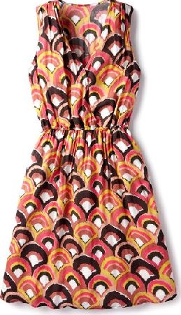 Boden, 1669[^]34949206 Relaxed Summer Dress Pink Rainbow Boden, Pink