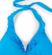 Boden Ruffle Bikini Top, Dark Turquoise 34566802