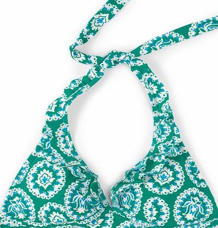 Boden Ruffle Bikini Top, Green 34566539