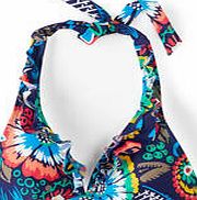 Boden Ruffle Bikini Top, Tropical Floral 34670000