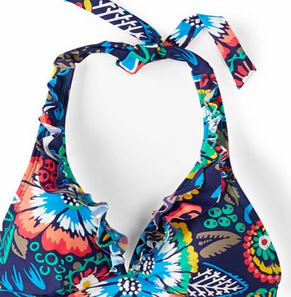 Boden Ruffle Bikini Top, Tropical Floral 34670018