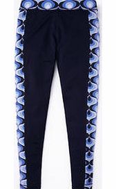 Boden Run Faster Leggings, Blues Geo,Black Geo,Reds