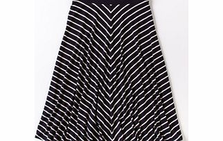 Boden Sabrina Skirt, Blue and White,Sapling Spot,Black