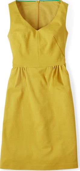 Boden, 1669[^]34663393 Sarah Ponte Dress Sulphur Boden, Sulphur 34663393