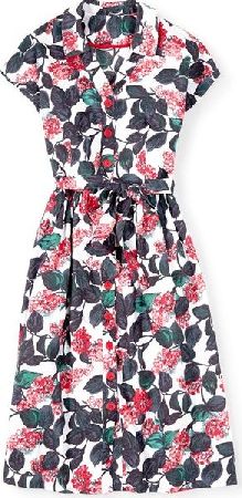 Boden, 1669[^]34667477 Seatown Shirt Dress Red Vintage Floral Boden,