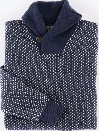 Boden, 1669[^]34923193 Shawl Collar Mariner Navy Birdseye Boden, Navy