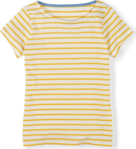 Boden, 1669[^]34703389 Short Sleeve Breton Yellow Boden, Yellow 34703389