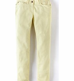 Skinny Ankle Skimmer Jeans, Marigold,White,Sea